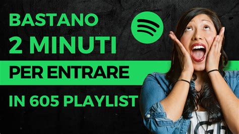 Come Entrare nelle Playlist Spotify Guida .